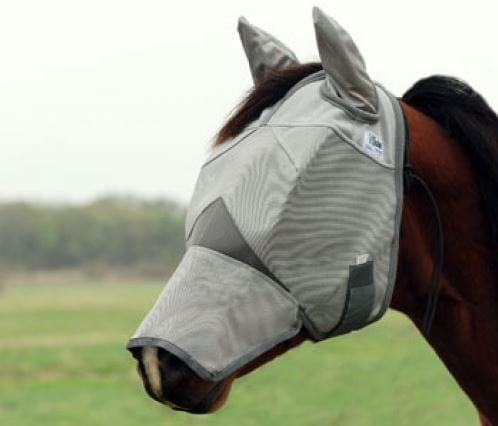 Go Horse Crusader Fly Mask with Long Nose and Ears