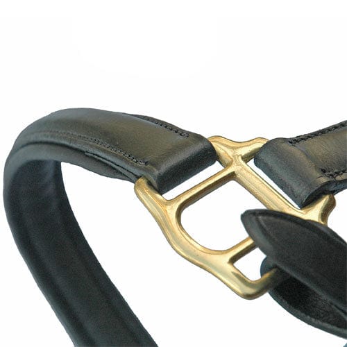 Go Horse Burland Black Leather Premium Halter