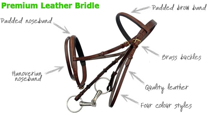 Go Horse Burland Leather Premium Bridle