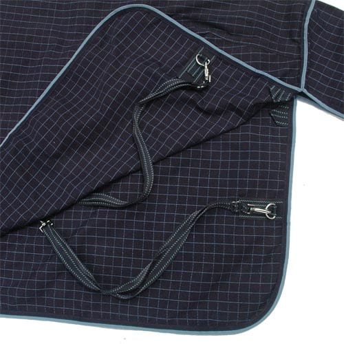 Go Horse Coolah Navy Polycotton Combo Horse Rug
