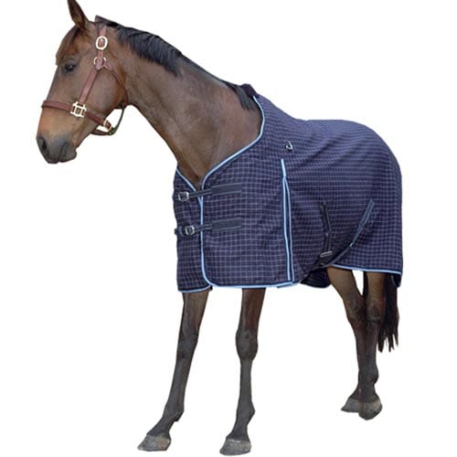 Go Horse Coolah Navy Polycotton Horse Rug