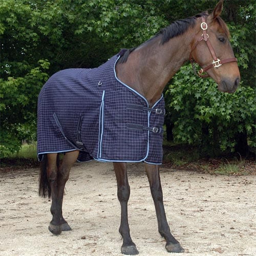 Go Horse Coolah Navy Polycotton Horse Rug