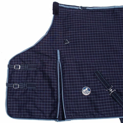 Go Horse Coolah Navy Polycotton Horse Rug