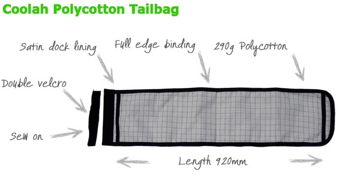 Go Horse Coolah Navy Tailbag