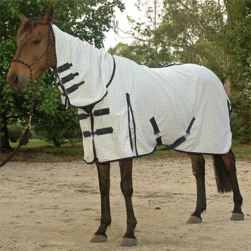 Go Horse Coolah White Polycotton Combo Horse Rug