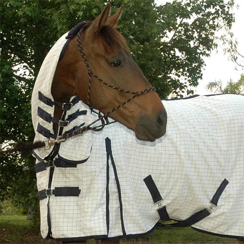 Go Horse Coolah White Polycotton Combo Horse Rug