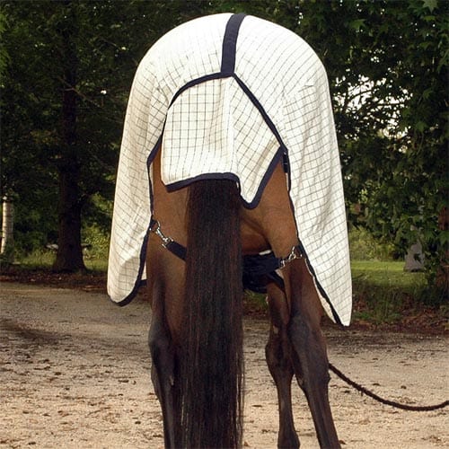 Go Horse Coolah White Polycotton Combo Horse Rug