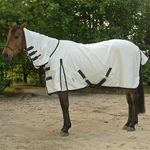 Go Horse Coolah White Polycotton Combo Horse Rug