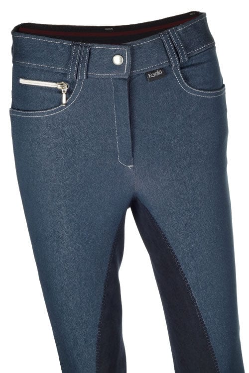 Go Horse Karella Crown Denim Sticky Seat Jodhpurs