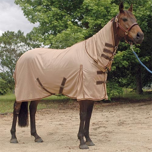Go Horse Lite Toffee Airflow Combo Mesh Horse Rug