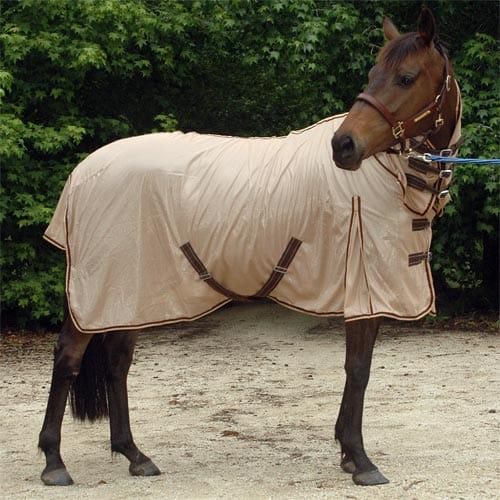 Go Horse Lite Toffee Airflow Combo Mesh Horse Rug